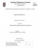 Proyecto #3 Fuente simétrica variable de tensión de corriente directa
