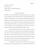 Ensayo comparativo Mundo Trump, ¿mundo feliz?