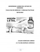 FACULTAD DE DERECHO Y CIENCIAS POLÍTICAS “BITÁCORA”