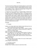 Edipo Rey Análisis Literario