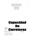 Manual vial. Clasificación de las Carreteras en Venezuela