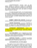 AMPARO DIRECTO PENSION ALIMENTICIA.