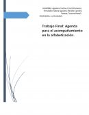 Agenda para el acompañamiento en la alfabetización