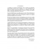 Un gran Ensayo de spicolinguistica