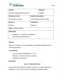 Realizar un resumen en el cual se integren los conceptos importantes de los temas seleccionados.