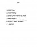 La conceptualizacion general de etica y moral