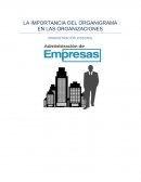 LA IMPORTANCIA DEL ORGANIGRAMA EN LAS ORGANIZACIONES