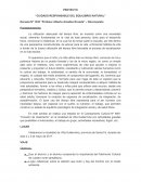 CUIDADO RESPONSABLE DEL EQUILIBRIO NATURAL