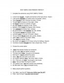 PAST SIMPLE AND PRESENT PERFECT