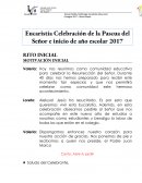 Eucaristía Celebración de la Pascua del Señor e inicio de año escolar 2017