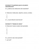 Actividad 9: Procedimiento para la vinculación interinstitucional