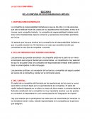 LA LEY DE COMPAÑÍAS