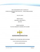 RELATO DESCRIPTIVO DE UN CONFLICTO