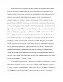La información es el procesamiento de datos ordenados para comunicar algo, debido al acelerado crecimiento de la información, así como al desarrollo moderno tecnológico