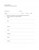 Completa con palabras que empiecen por al- y que lleven además B