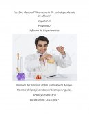 Proyecto . Informe de Un Experimentoю