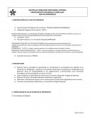 Nombre del Proyecto ( si es formación Titulada) DESARROLLO DE UN PLAN OPERATIVO PARA EL CICLO DE LA CADENA LOGISTICA PARA UNA MICROEMPRESA EN CADA MUNICIPIO DE ZIPAQUIRÁ,