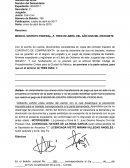 Ejemplo de carta responsiva