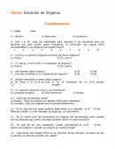 Tema: Donación de Órganos.