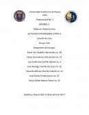 Act integradora de español etapa 3.