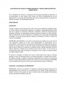 GUIA PRÁCTICA DE APOYO AL TRABAJO INDIVIDUAL Y GRUPAL SOBRE GESTIÓN POR COMPETENCIAS
