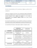 Características de la ERE y la catequesis