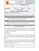 INFORME DE ACTIVIDADES DEL HOSPITAL BASICO DE BAÑOS