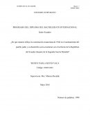 PROGRAMA DEL DIPLOMA DEL BACHILLERATO INTERNACIONAL