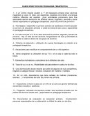 CASOS PRÁCTICOS DE PEDAGOGÍA TERAPÉUTICA