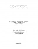 EMBARAZOS EN ADOLECENTES, FACTORES, CAUSAS Y CONSECUENCIAS