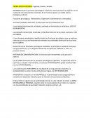 DESARROLLO de los procesos psicológicos superiores, estos procesos se originan con la mediación de instrumentos culturales. El ser humano posee una doble matriz, biológica y cultural.