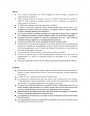 Hechos, problemas, soluciones.