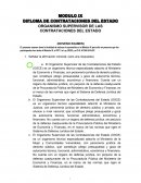 MODULO IX DIPLOMA DE CONTRATACIONES DEL ESTADO ORGANISMO SUPERVISOR DE LAS CONTRATACIONES DEL ESTADO