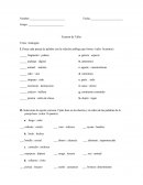 Examen de Analogías