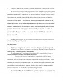 Características de la negociación.