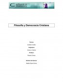 Filosofía y Democracia Cristiana