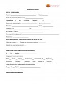 Formato Entrevista inicial