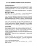 INFORME DE ANALISIS FINANCIERO TIENDAS DEPARTAMENTALES