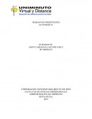 TRABAJO DE PRESUPUESTO ACTIVIDAD