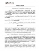 Acuerdo de exencion de impuesto predial