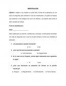 Este cuestionario es anónimo, confidencial e individual. A continuación encontrara una lista de preguntas por lo que se le pide subraye el inciso que considere el adecuado.