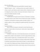 Antropología. Conflicto etnico.