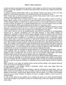 El tema principal de esta película es que Martin Luther estaba en contra de lo que hacia la iglesia o religión ya que esta engañaba a los pobres para ganar dinero haciendo que la iglesia tomara poder en la sociedad.