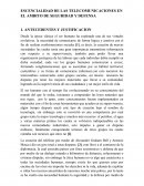 ESCENCIALIDAD DE LAS TELECOMUNICACIONES EN EL AMBITO DE SEGURIDAD Y DEFENSA.