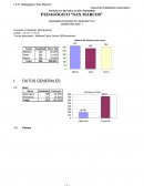 RESUMEN ESTADÍSTICO DESCRIPTIVO.