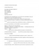 DESCRIPCION DEL DESEMPEÑO DEL COLECTIVO EN EL DESARROLLO DE LOS PROCESOS DE LA RUTA DE MEJORA ESCOLAR.