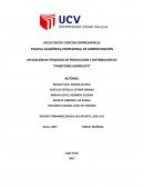 TEMA- APLICACIÓN DE PROCESOS DE PRODUCCIÓN Y DISTRIBUCIÓN DE “PANETONES GABRIELITO”
