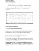 Actividad El Show del Yo