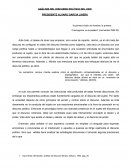 ANÁLISIS DEL DISCURSO POLÍTICO DEL VICE PRESIDENTE ALVARO GARCIA LINERA