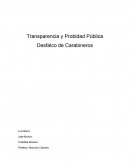 Transparencia y Probidad Pública